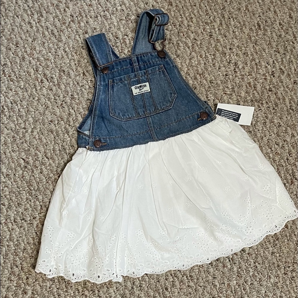 NWT Oshkosh overall dress size:4T